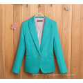 Mulheres Candy Color Jacket Senhora Mini Office Suit Casaco